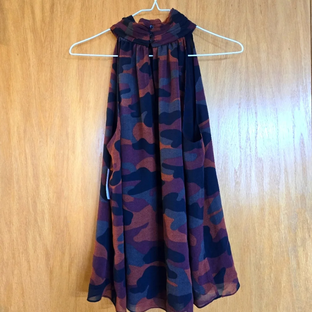 NWT Joie Erola B Silk Halter Top - Picture 4 of 4